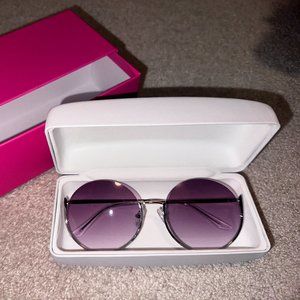 Sassy Jones Sun Glasses - Silver Frame